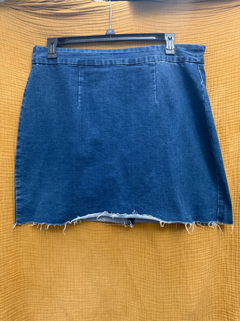 Classic Blue Denim Mini Skirt - Casual Everyday
